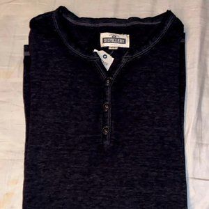 Vintage wash long sleeve tee